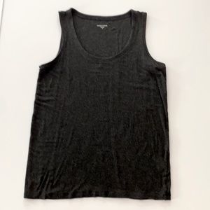 Eileen Fisher charcoal grey tank size M
